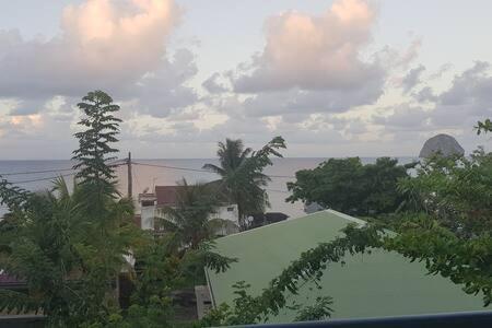 Le Chant Du Diamant Calme Vue Mer Et Plage A 50 M Le Diamant Kültér fotó